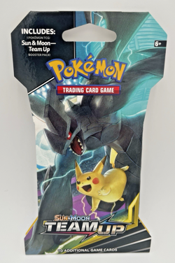 Pokemon TCG Sun & Moon Team Up Sleeved Booster Pack - Pikachu & Zekrom Art - Image 3