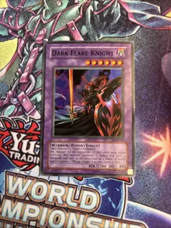 (Ey) Yugioh Dark Flare Knight DCR-017 Super Rare Unlimited VLP - Image 1