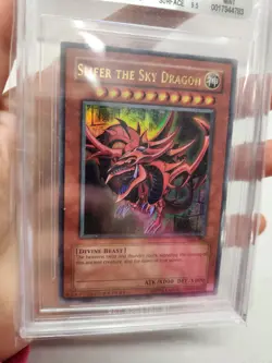 BGS 9 Slifer the Sky Dragon (Ultra Rare) GBI-001 Yu-Gi-Oh 2003 Promo - Image 3