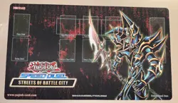 YuGiOh Speed Duel Streets of Battle City OTS Mat Dark Paladin Playmat NEW - Image 1