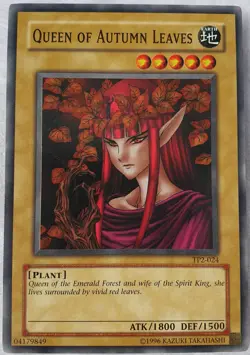 Yugioh 1x Queen of Autumn Leaves TP2-024 Common Unlimited Edition Tournament NM - Image 1