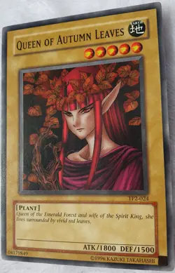 Yugioh 1x Queen of Autumn Leaves TP2-024 Common Unlimited Edition Tournament NM - Image 4
