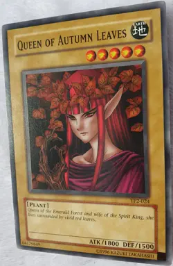 Yugioh 1x Queen of Autumn Leaves TP2-024 Common Unlimited Edition Tournament NM - Image 5