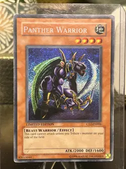 Panther Warrior Limited Ed. CT2-EN006 Secret Rare - Image 1
