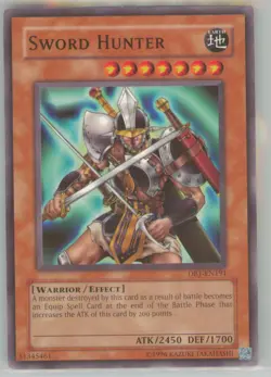Yu-Gi-Oh Dark Beginning 1 Sword Hunter #DB1-EN191 Near Mint or Better - Image 1