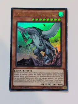 Gameciel, the Sea Turtle Kaiju DUDE-EN037 Duel Devastator 1st Edition - Image 1