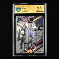 CCG GemMint 9.5 KAYOU 2023 DC Comics CCG Card CHN DC-JS-006 Penguin - Image 1