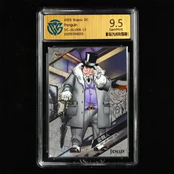 CCG GemMint 9.5 KAYOU 2023 DC Comics CCG Card CHN DC-JS-006 Penguin - Image 2