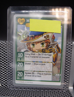 MapleStory iTCG Set 3: P3TS MOBY #11/60 Silver Code Card - Image 1