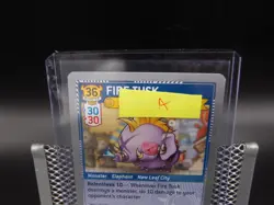 MapleStory iTCG Set 3: P3TS FIRE TUSK #50/60 Silver Code Card (A) - Image 2