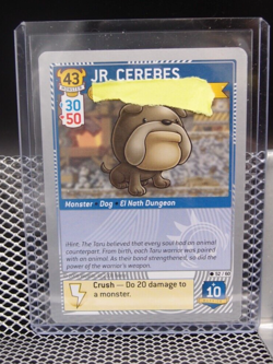 MapleStory iTCG Set 3: P3TS JR CERBES #52/60 Silver Code Card - Image 1