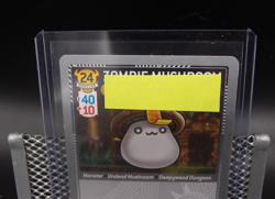 MapleStory iTCG Set 3: P3TS ZOMBIE MUSHROOM #45/60 Silver Code Card - Image 2