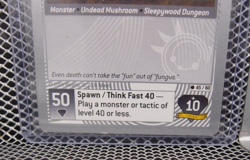 MapleStory iTCG Set 3: P3TS ZOMBIE MUSHROOM #45/60 Silver Code Card - Image 3