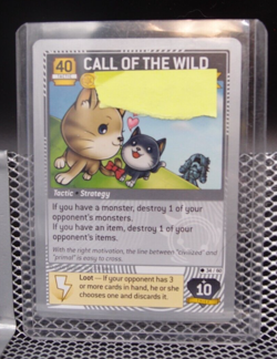 MapleStory iTCG Set 3: P3TS CALL OF THE WILD #34/60 Silver Code Card - Image 1