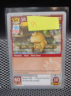 MapleStory iTCG Set 3: P3TS SR BELLFLOWER ROOT#29/60 Silver Code Card (A) - Image 1