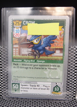 MapleStory iTCG Set 3: P3TS CROW #5/60 Silver Code Card - Image 1