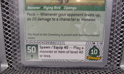 MapleStory iTCG Set 3: P3TS CROW #5/60 Silver Code Card - Image 3