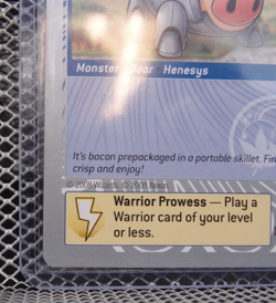 MapleStory iTCG Set 2: OMG! Bosses IRON HOG #51/60 - Silver Code Card - Image 4