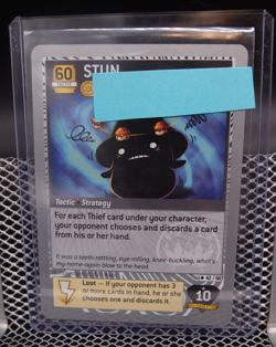 MapleStory iTCG Set 2: OMG! Bosses STUN #42/60 - Silver Code Card - Image 1