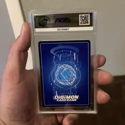 Ophanimon BT2-040 Digimon TCG Graded 10 AGS Grading Card R Gem Mint Rare Slab - Image 4