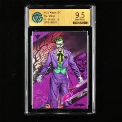 CCG GemMint 9.5 KAYOU 2023 DC Comics CCG Card CHN DC-JS-005 The Joker - Image 1
