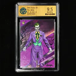 CCG GemMint 9.5 KAYOU 2023 DC Comics CCG Card CHN DC-JS-005 The Joker - Image 2