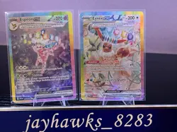 1999 VINTAGE Pokemon 3-Ring Binder; 105 SV Prismatic Evolutions CARDS; MP Great - Image 3