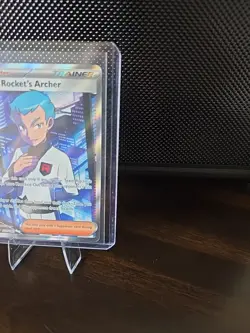 Pokemon TCG Team Rockets Archer Ultra Rare Full Art Card 223/182 Destined Rivals - Image 3