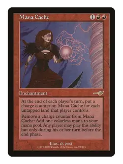 Mana Cache MTG Nemesis Rare LP Lightly Played Single Card - Image 1
