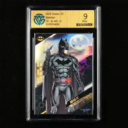 CCG Mint 9 KAYOU 2023 DC Comics CCG Card CHN DC-JS-001 Batman - Image 1