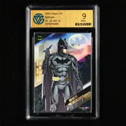 CCG Mint 9 KAYOU 2023 DC Comics CCG Card CHN DC-JS-001 Batman - Image 2