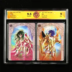 CCG GemMint 9/9.5 KAYOU 2025 Saint Seiya CCG Card CHN Shun & Ikki - Image 1