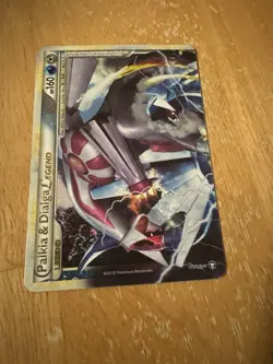 Palkia & Dialga LEGEND 101/102 (Top Half) HS Triumphant LEGEND Pokemon Card - Image 1