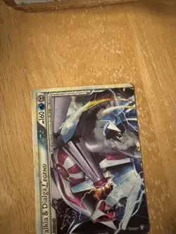 Palkia & Dialga LEGEND 101/102 (Top Half) HS Triumphant LEGEND Pokemon Card - Image 2