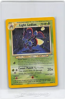 Light Ledian 24/105 - RARE - Neo Destiny - VINTAGE WOTC POKEMON CARD - NM/LP - Image 1