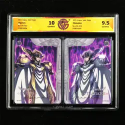 CCG GemMint 10/9.5 KAYOU 2025 Saint Seiya CCG Card CHN Hypnos & Thanatos - Image 1