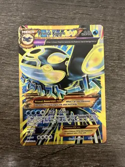 Pokemon Card - Primal Kyogre EX (Full Art) XY Ancient Origins 96/98 Ultra Rare - Image 1