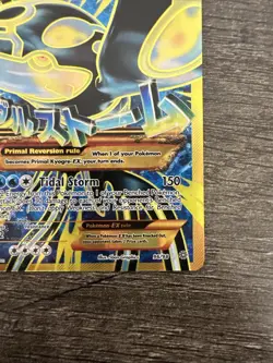 Pokemon Card - Primal Kyogre EX (Full Art) XY Ancient Origins 96/98 Ultra Rare - Image 5