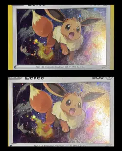 Pokemon 3 Card Lot • ‘Tag Team’ Theme - Sylveon EX/GX | Eevee SWSH042 Swirl • MP - Image 4