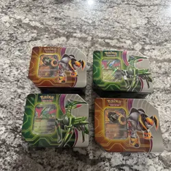 Pokemon Ex Tins (Lot of 4) Brand New Sealed Cards Free Shipping - Image 1