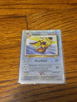 2002 Pidgeot Legendary Collection Reverse Holo Card 33/110 Near Mint Condition - Image 1