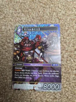 Final Fantasy TCG Opus 1 - Gilgamesh 1-129C *FOIL* Common Trading Card - German - Image 1