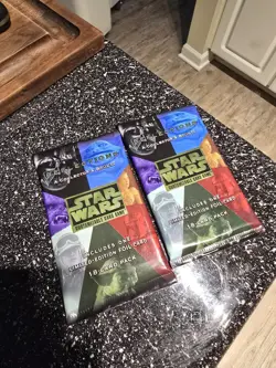 STAR WARS CCG REFLECTIONS * FACTORY SEALED BOOSTER PACK w/FOIL CARD - Image 1