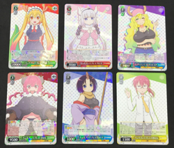 Weiss Schwarz Miss Kobayashi's Dragon Maid TOHRU KANNA LUCOA ELMA Set Card Anime - Image 1