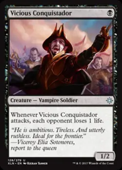 Vicious Conquistador -Foil Near Mint MTG Ixalan - Image 1