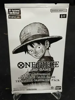 Bandai One Piece Card Game 3rd Anniversary Treasure Campaign Pack - Image 1