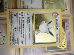 Pokemon TCG Wigglytuff Holo Rare Card Jungle - Image 1