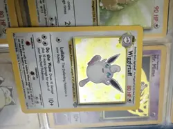 Pokemon TCG Wigglytuff Holo Rare Card Jungle - Image 3