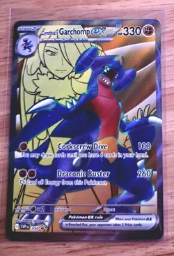 Cynthia's Garchomp ex 215/182 Destined Rivals Pokemon Card - NM - Image 1