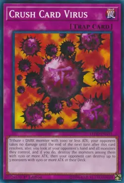 Crush Card Virus - LEDD-ENA31 - Common - 1st Edition Near Mint Legendary Dragon - Image 1